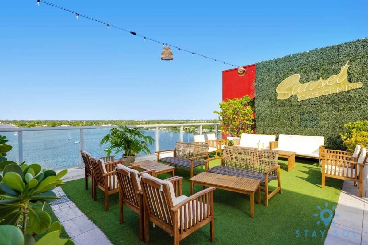 Tropical Oasis - Rooftop Pool- Near Beach - Gym Hollywood Exterior photo