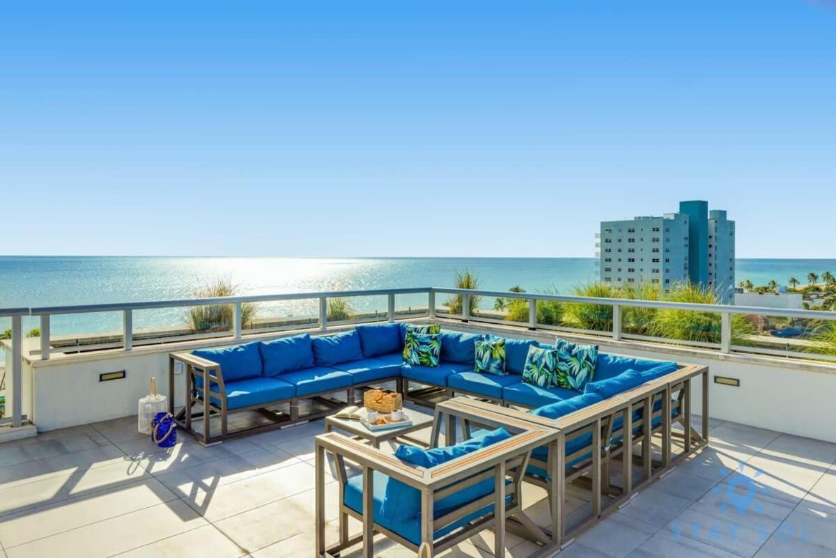 Tropical Oasis - Rooftop Pool- Near Beach - Gym Hollywood Exterior photo